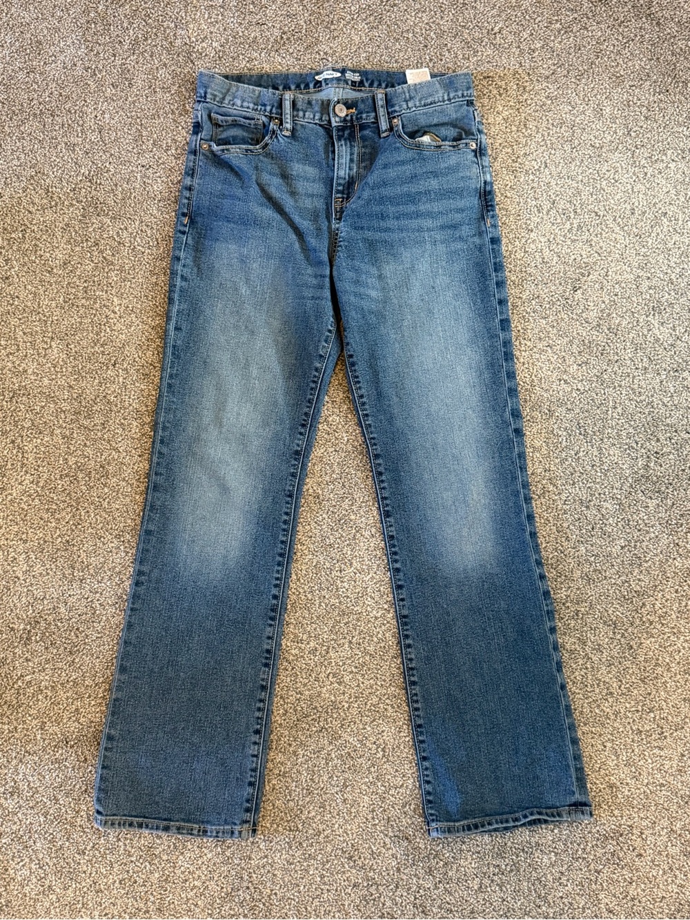 Old Navy Classic Straight Leg Boy’s Blue Jeans